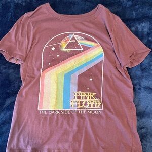 Pink Floyd Band T-Shirt Red - Size M